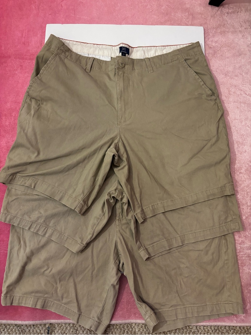 Men's 3 PAIR Khaki Shorts - Classic and comfortable! Lightly used!